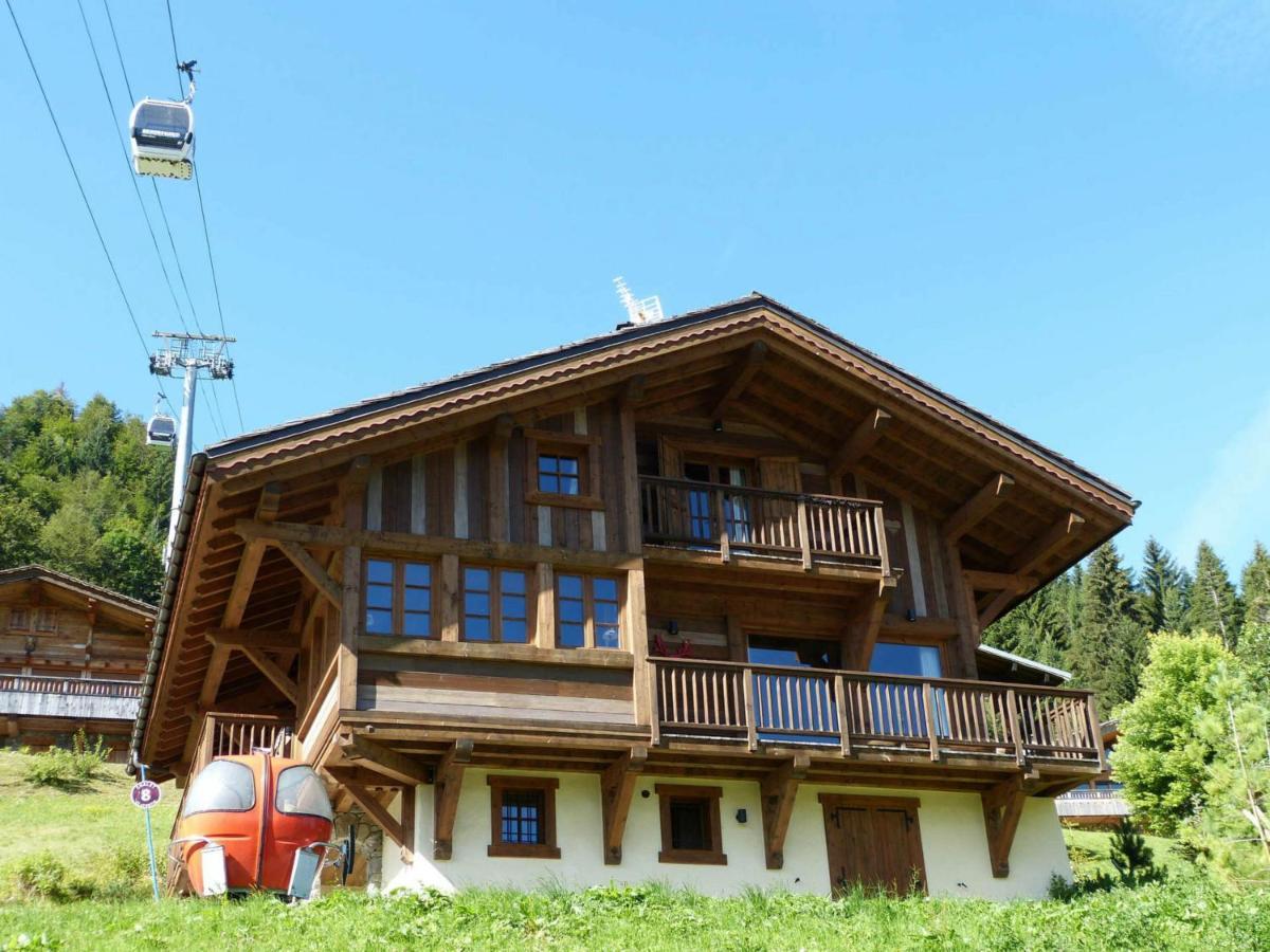 Chalet Pour 8 Avec Cheminee, Proche Des Pistes, Wifi, Garage, Non Fumeur - Fr-1-304-110 La Clusaz Exterior photo